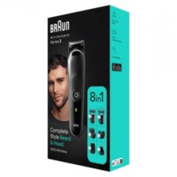 Recortadora 8 en 1 Series 3 Braun MGK3440