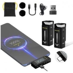 Micrófono usb inalámbrico digital 7ryms Rimo Mic Pro UC (Para interfaz usb-c y usb-a)