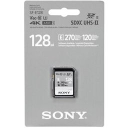 Tarjeta SD Sony Clase 10 128GB SDXC UHS-II