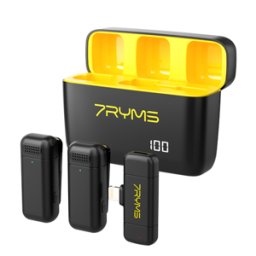 Micrófono Inalámbrico de Doble Canal 2.4G 7RYMS Rimo S1 LN