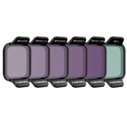 Pack de 6 filtros Freewell Standard Day ND8, ND16, ND64, ND128, PL para DJI Flip y Dji Lito X1