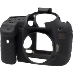 Funda silicona EasyCover para Canon 7D MARK II Negro