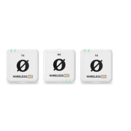 Sistema de micrófono inalámbrico compacto Rode Wireless Me Dual Blanco