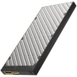 Powerbank Nitecore NB10000 10000MAH de fibra de carbono Plata