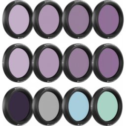 Freewell Pack de 12 filtros Mega para DJI Osmo Action 5 Pro