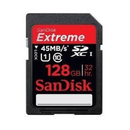 Tarjeta SDHC Extreme Sandisk 128GB