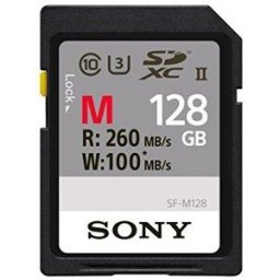 Tarjeta de memoria Sony SD UHS-II serie SF-M 260Mb/s 128GB