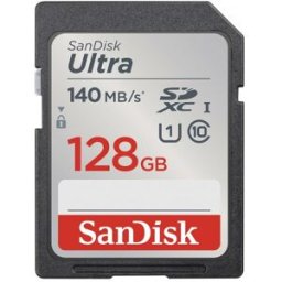 Tarjeta de memoria Sandisk SD 128GB 140MB/S