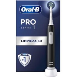 Cepillo eléctrico recargable Oral B Braun Pro 1 Negro