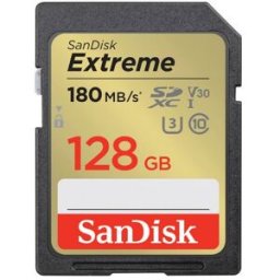 Tarjeta SanDisk Extreme SD UHS-I 128GB 180MB/s