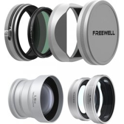 Freewell Kit de lentes Fuji X100VI/X100V Pro Plata