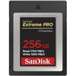 Tarjeta de memoria Sandisk Extreme Pro Tipo B CF Express 256GB 1200MB