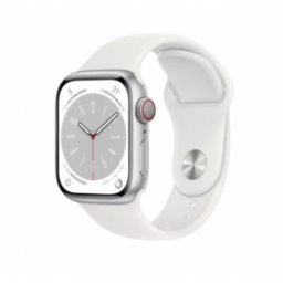 Apple Watch Series 8 GPS + Cellular 45mm Aluminio Blanco Estrella (MNK73TY/A)