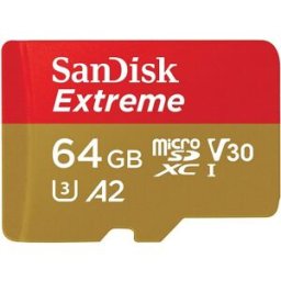 Tarjeta SanDisk Extreme microSDXC 64GB 170mb/s