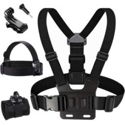 Ultrapix kit de arnés de pecho, soporte de cabeza y correa de muñeca