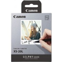 Pack de Papel y tinta Canon XS-20L 72x85mm