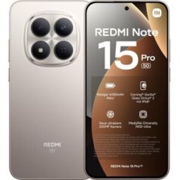 Teléfono móvil Xiaomi Redmi Note 15 Pro 5G 8Ram 256GB Titanio