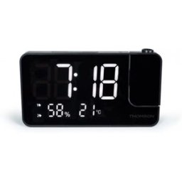 Radio reloj despertador con proyección Thomson