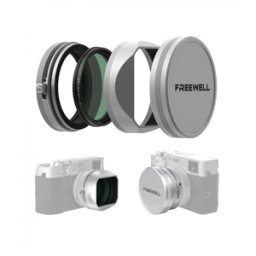 Kit de filtros Freewell serie Fuji X100 con parasol Plata