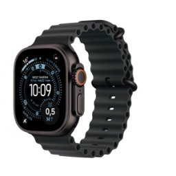 Apple Watch Ultra 3 GPS + Cellular 49mm Titanio Negro con correa Ocean negro
