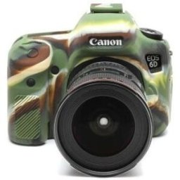 Funda Silicona Easycover para Canon EOS 6D Camuflaje