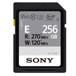Tarjeta Sony SDXC E Series 256GB Clase 10 UHS-II U3 V60