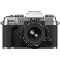 Kit Fujifilm XT50 + XF15-45mm F3.5-5.6 OIS PZ Plata