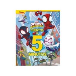Libros Disney Spidey Y Su Superequipo. Cuentos De 5 Minutos