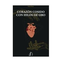 Talón de Aquiles Corazón Cosido Con Hilos De Oro
