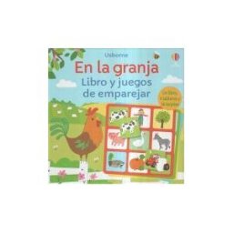 USBORNE Granja Libro Juego Empare