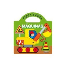 Susaeta Ediciones Pinta Y Pega. Máquinas (pinta Y Pega)
