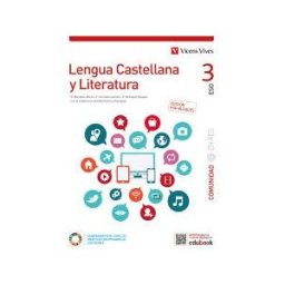Editorial Vicens Vives Lengua Castellana Y Literatura 3 Catalunya. (comunidad En Red). Edición Por Bloques