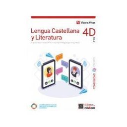 Editorial Vicens Vives Lengua Castellana Y Literatura 4d. (comunidad En Red). Edición Combinada