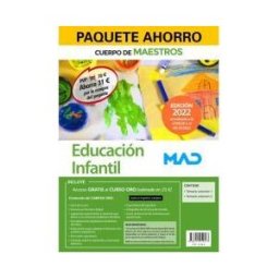 Ed. MAD Paquete Ahorro Cuerpo De Maestros. Educación Infantil