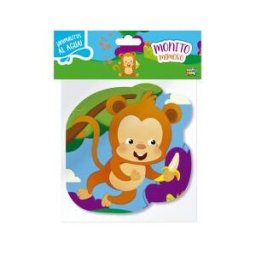 LOBO FEROZ Monito Mimoso - Animalitos Al Agua