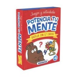 Susaeta Ediciones Juegos Y Actividades Con Cartas. Potencia Tu Mente