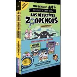 Destino Infantil Juvenil Pack Aprende A Leer Con... los Detectives Zoopencos! 7, 8 Y 9: En Letra Mayúscu