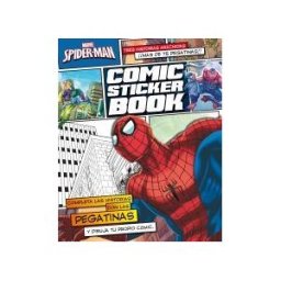 Marvel (Libros Disney) Spider-man. Comic Sticker Book