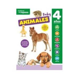 Ediciones Saldaña, S.A. Cuaderno De Repaso Temático Luminiscente 4 Años Animales Baby
