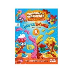 Ediba Europa Eon, S.L. Cuaderno De Vacaciones Juega Y Aprende Superthings Legends Para 5 Años