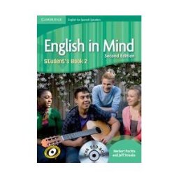 Cambridge University Press English In Mind For Spanish Speakers Level 2 Student's Book With Dvd-rom