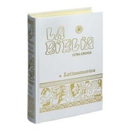 Editorial Verbo Divino La Biblia Latinoamérica [letra Grande] Blanca