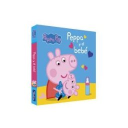 BEASCOA Peppa Pig. Libro De Cartón - Peppa Pig Y El Bebé
