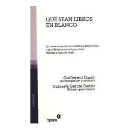 Teseo Que Sean Libros En Blanco