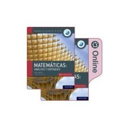 Oxford University Press España, S.A. New Dp Matemáticas: Análisis Y Enfoques, Nivel Medio, Paquete De Libro Impreso Y Digital.