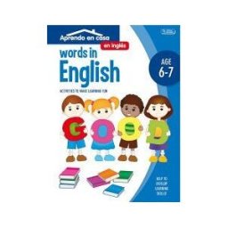 Ediciones Saldaña, S.A. Aprendo En Casa Inglés (6-7 Años): Aprendo En Casa. Palabras En Inglés. 6 - 7 Años: 4