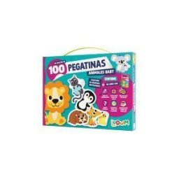 Imagiland, S.L. Ludum - Maletin 100 Pegatinas - Animales Baby
