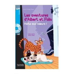 Hachette Fle Les Aventures Albert Et Folio: Halte Aux Voleurs ! Con Cd Audio Mp3