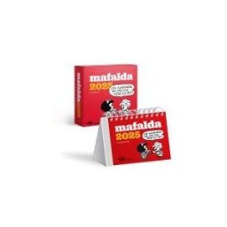 Ediciones Granica S.A. Mafalda 2025, Calendario Escritorio Rojo Con Caja