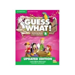 Cambridge University Press Guess What! Level 4 Activity Book With Digital Pack And Home Booklet Special Edition For Spain Updated
